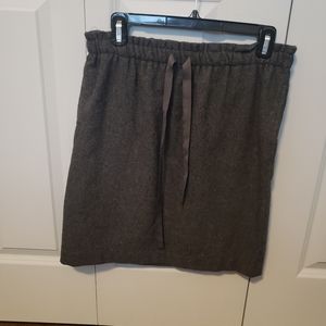Wool Mini Skirt